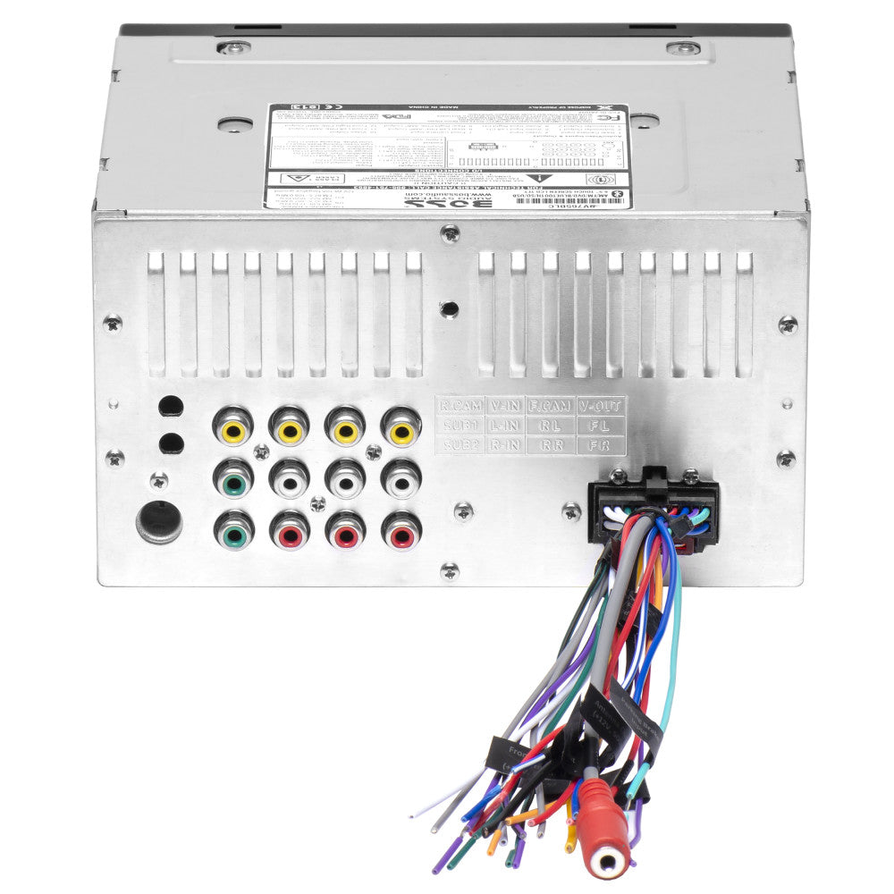 BOSS Elite, In-Dash > Double Din, Model BV755B, rear view