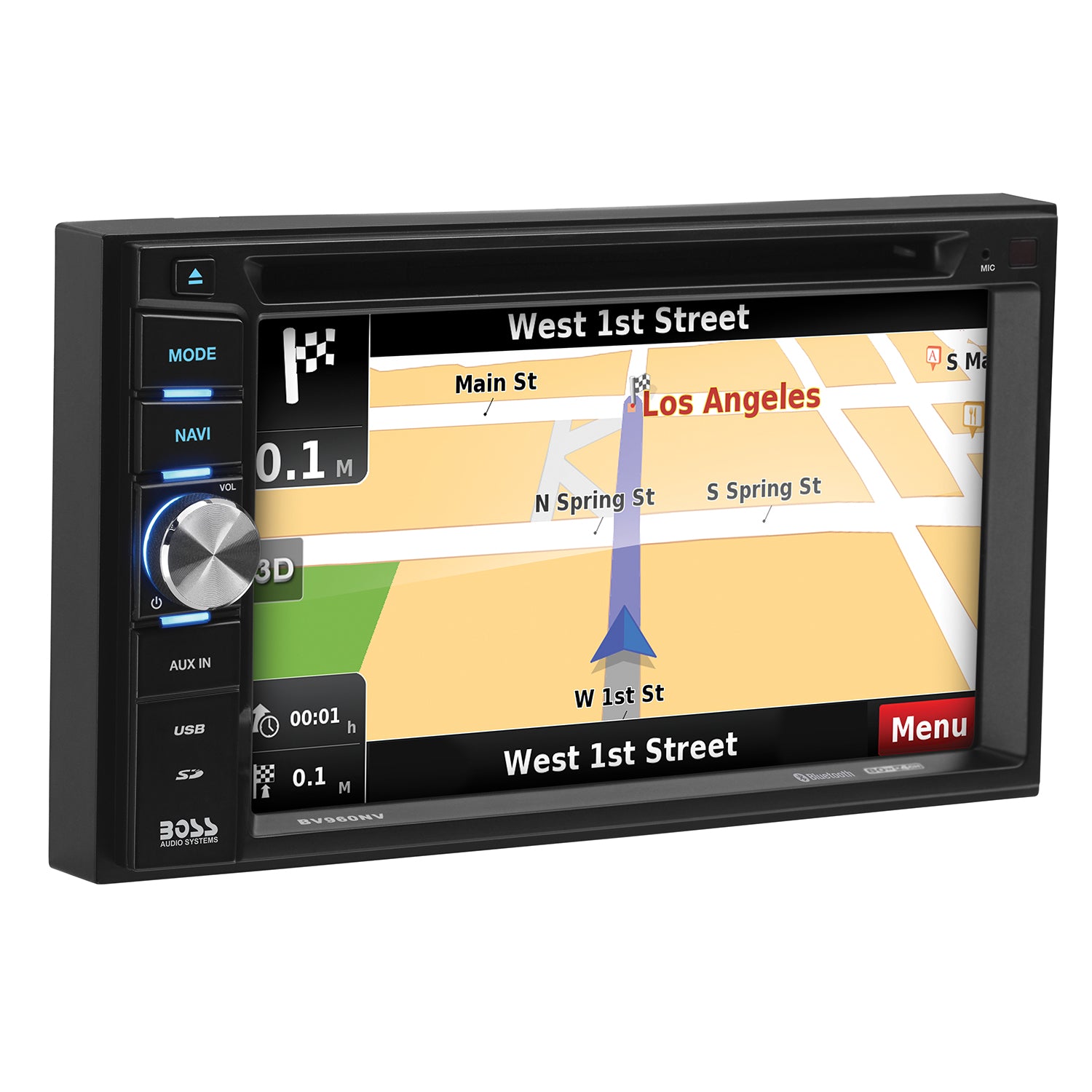 BOSS Audio Systems Elite Series BV960NV Car Stereo – Built-in GPS