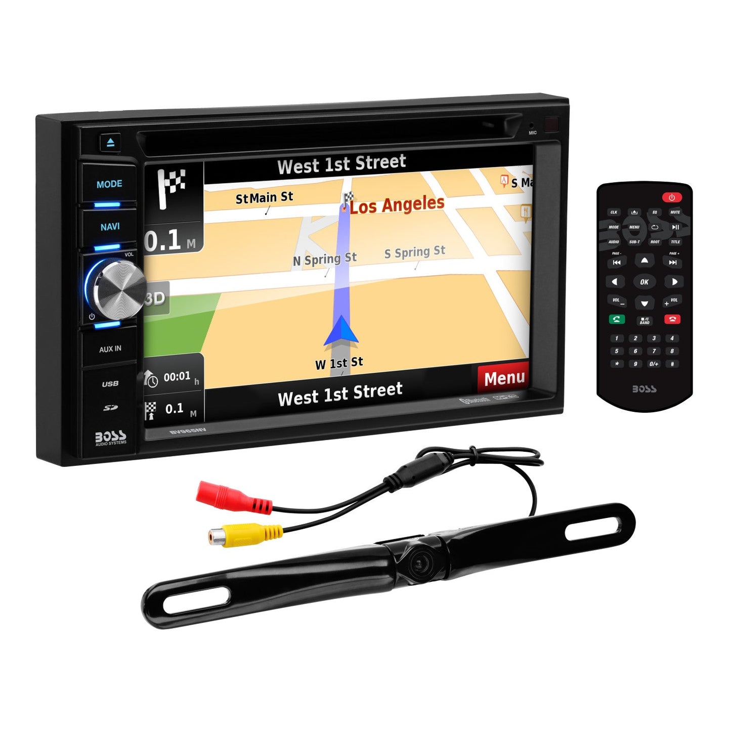 BOSS Audio Systems, In-Dash > GPS, Model BN965BLC, group view