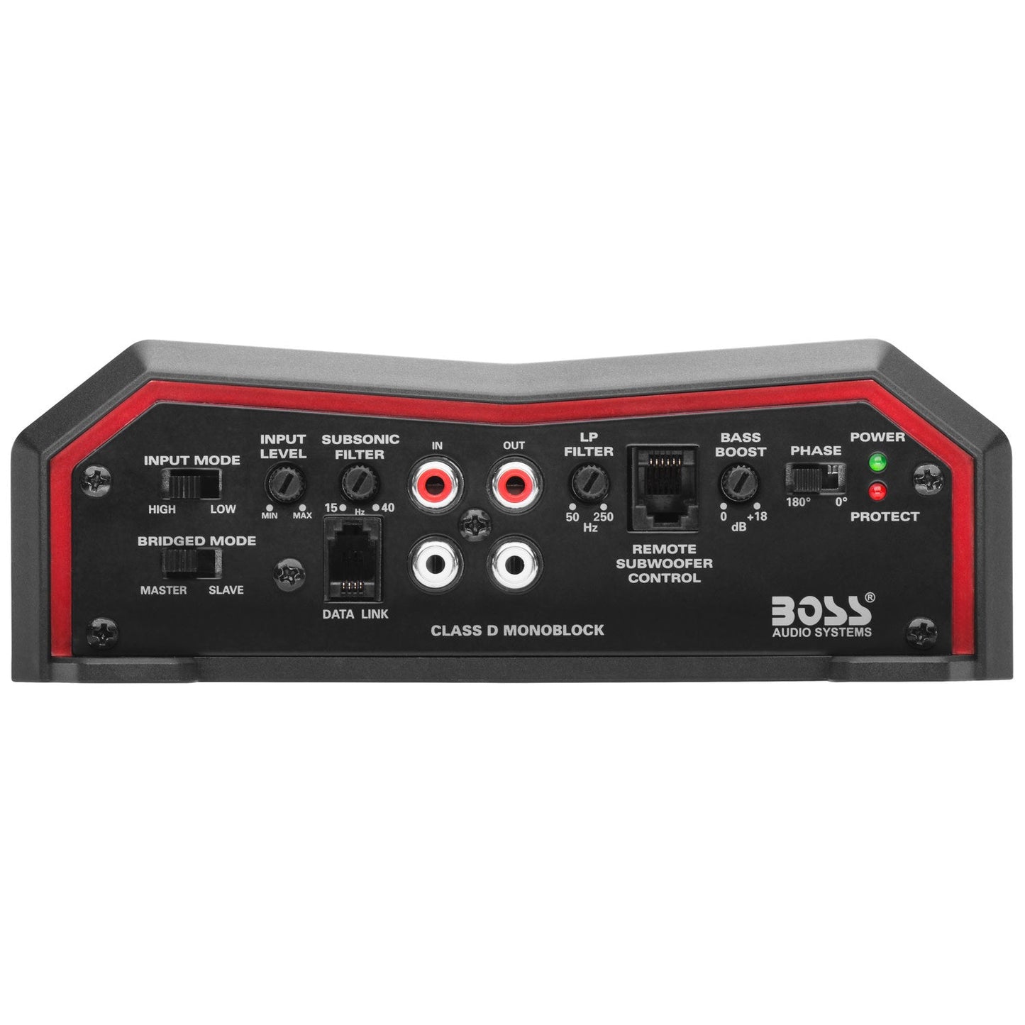 BOSS Elite, Amplifiers > Monoblock, Model BE4000D, right side view