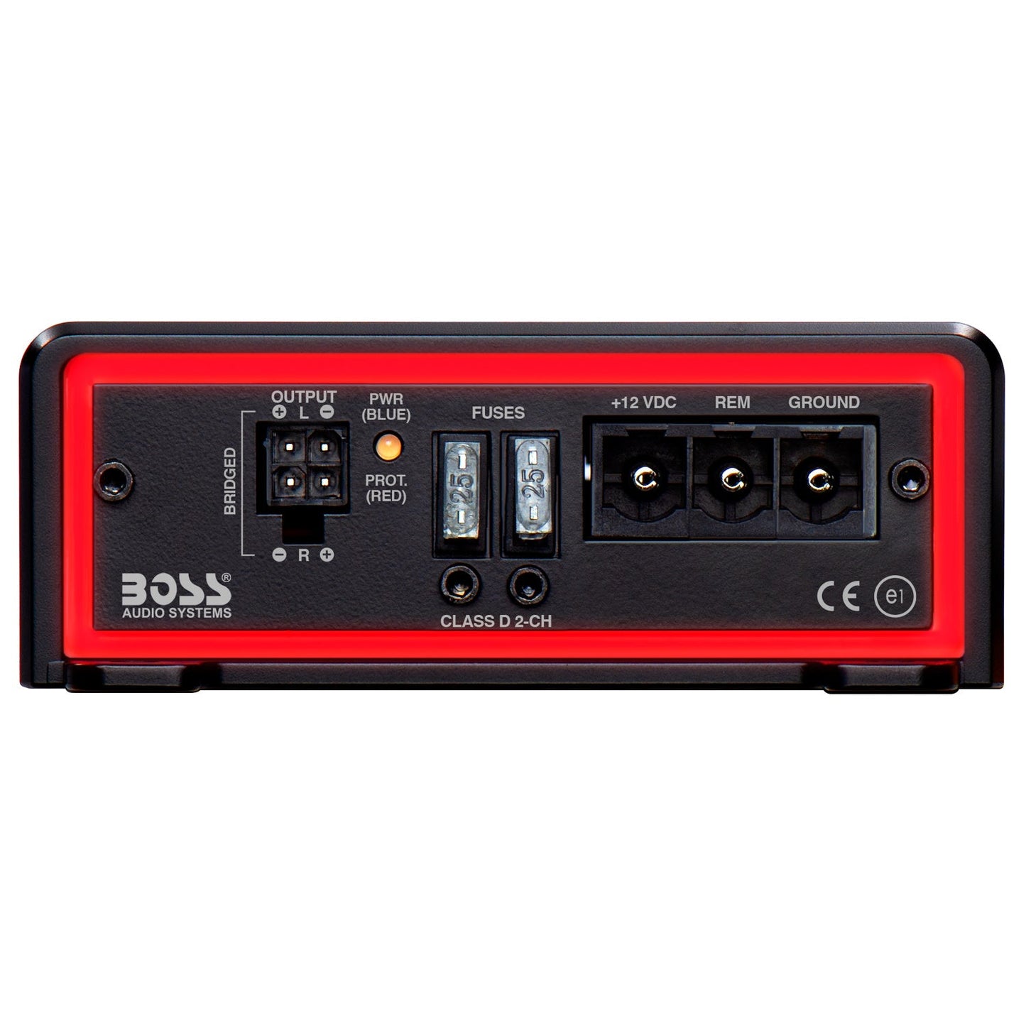 BOSS Elite, Amplifiers > 2-Channel, Model BE600.2D, right side view
