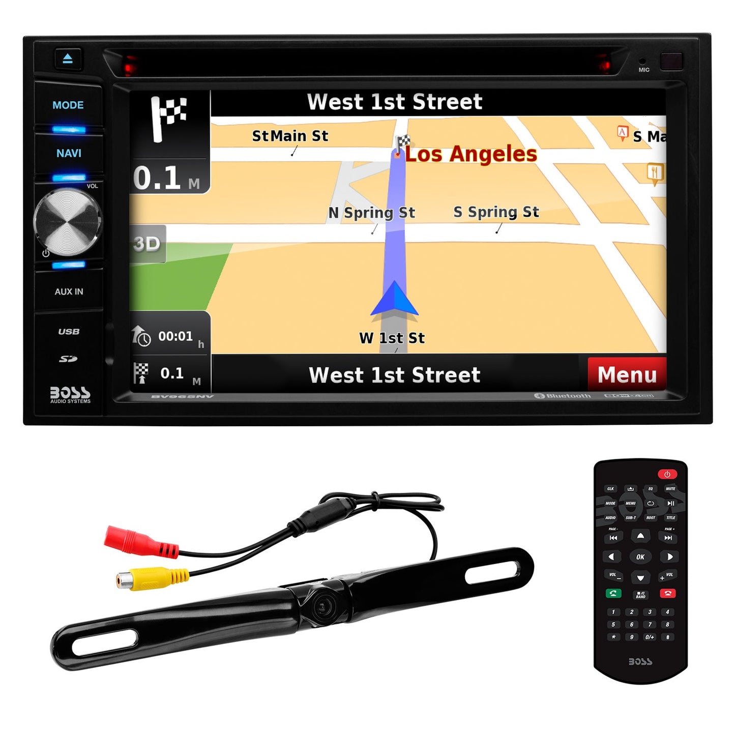 BOSS Elite, In-Dash > Double Din, Model BN965BLC, additional product image