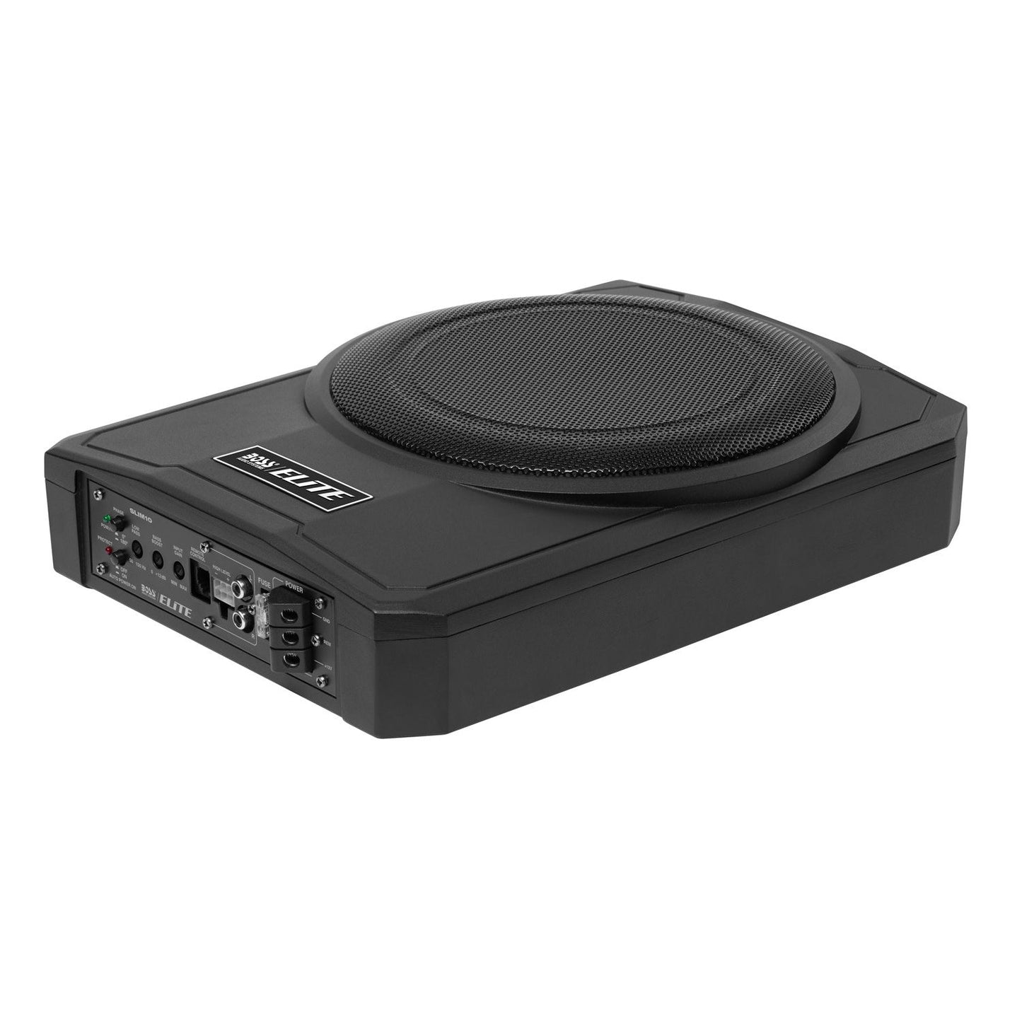 BOSS Elite, Subwoofers > 10", Model SLIM10, view of product remote