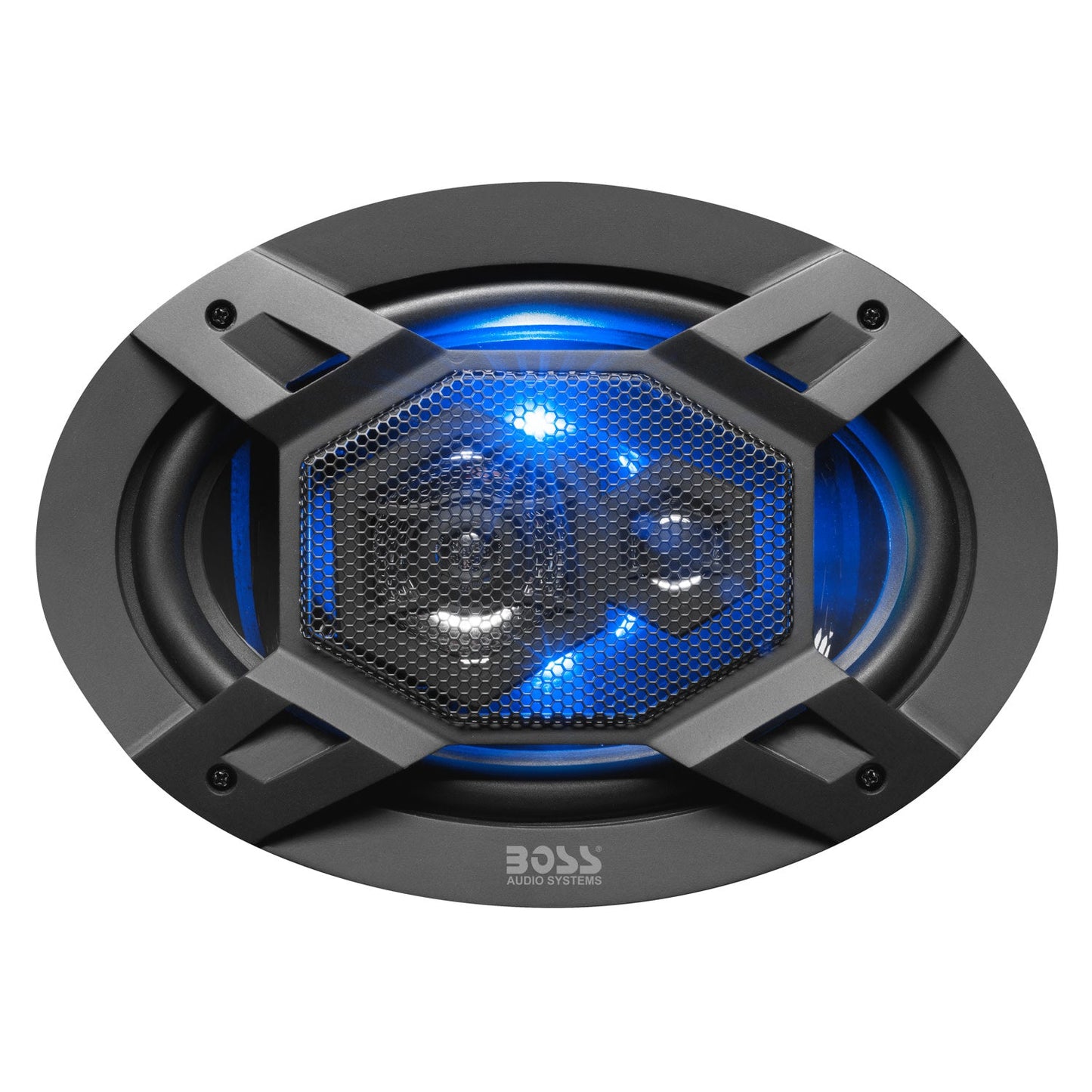 BOSS Elite, Speakers > 6" x 9", Model B69LED, front face view