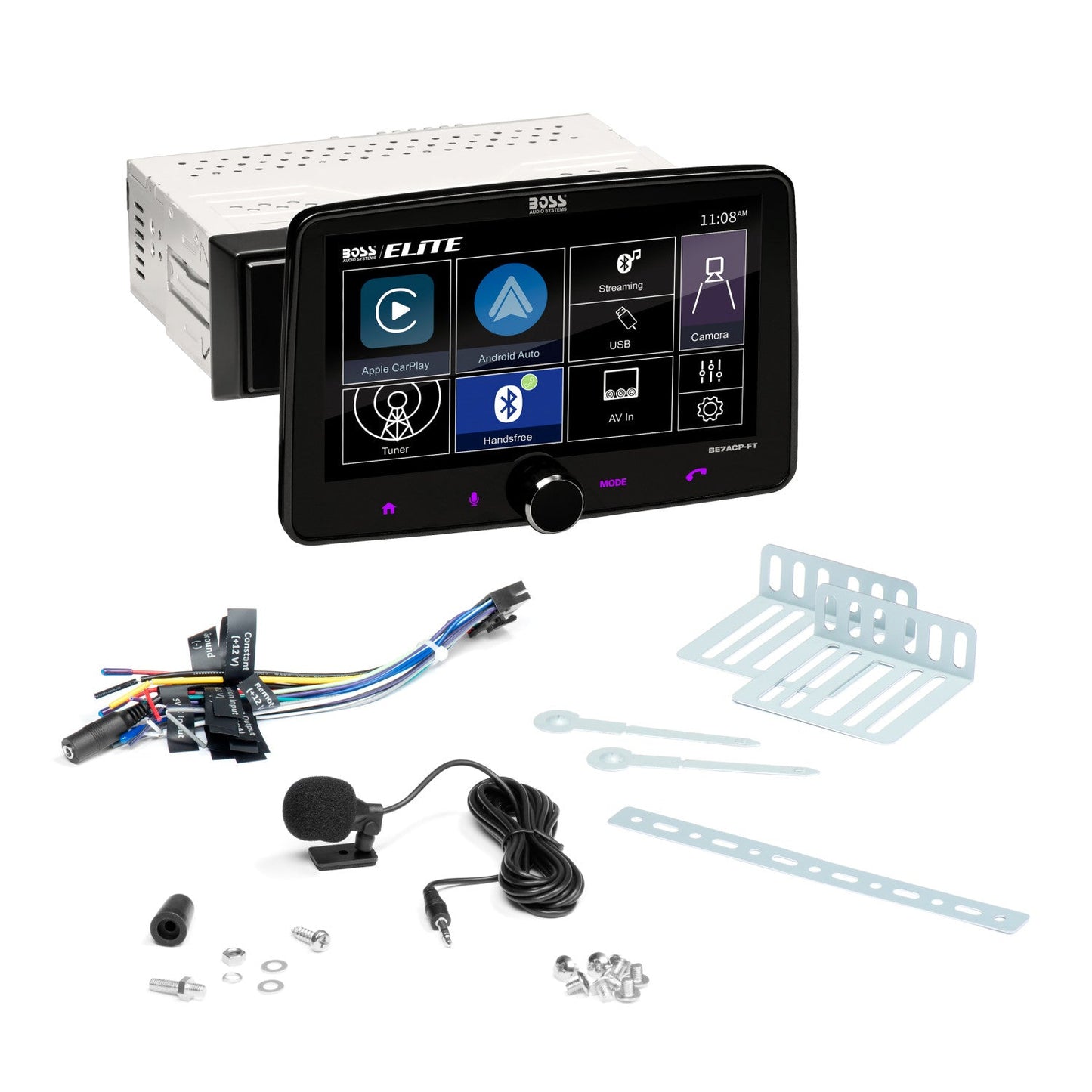 BOSS Audio Systems, In-Dash > CarPlay, Model BE7ACP-FT, additional product image