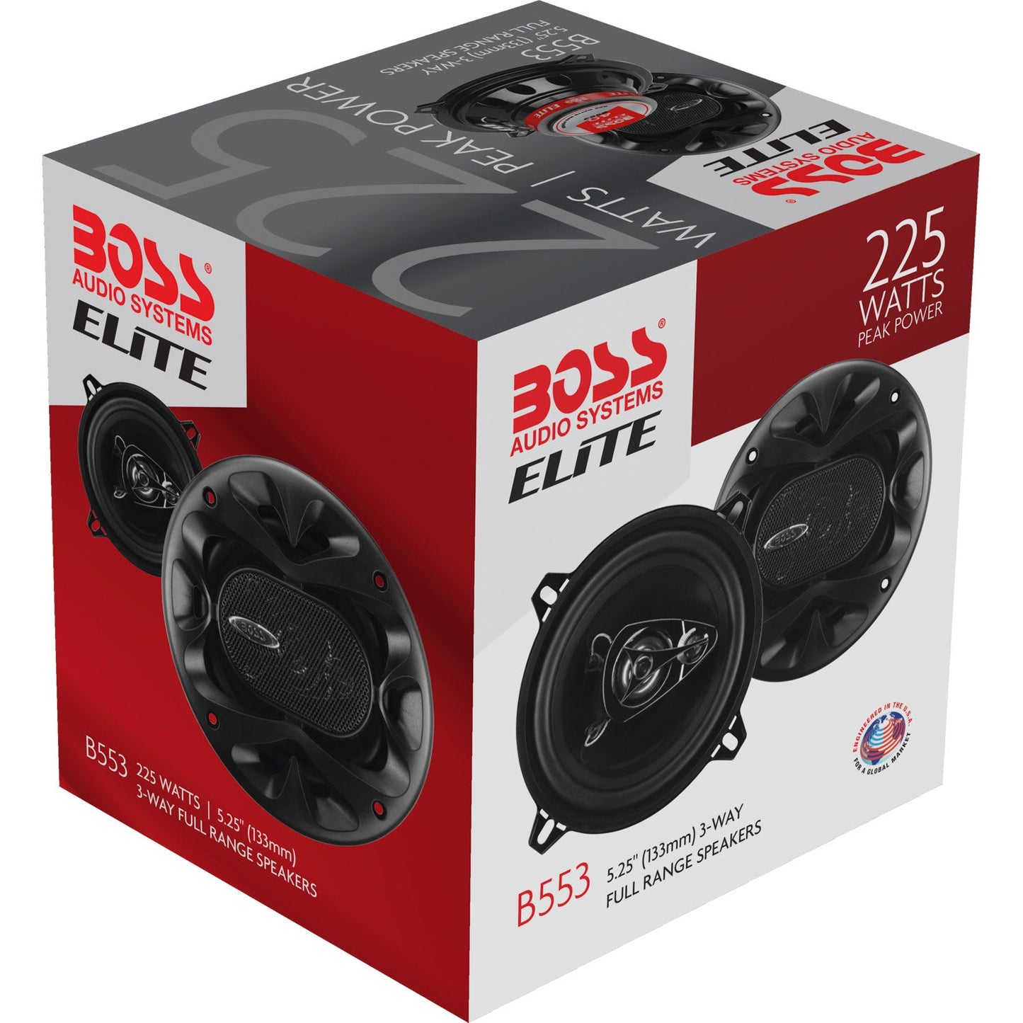 BOSS Audio Systems, Speakers > 5.25", Model B553, detail view
