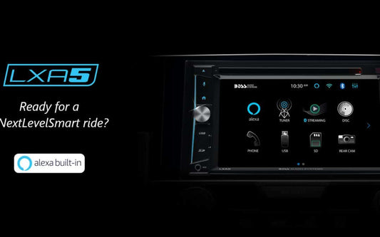 BOSS Audio Systems Announces LXA5 – Alexa-Enabled Smart Media Platform for the Car