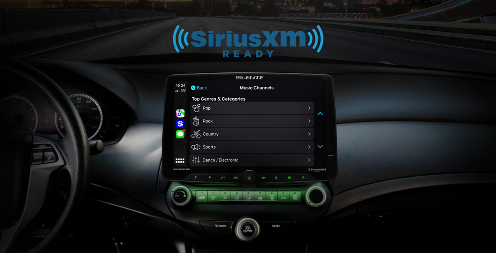 SiriusXM-Ready®​