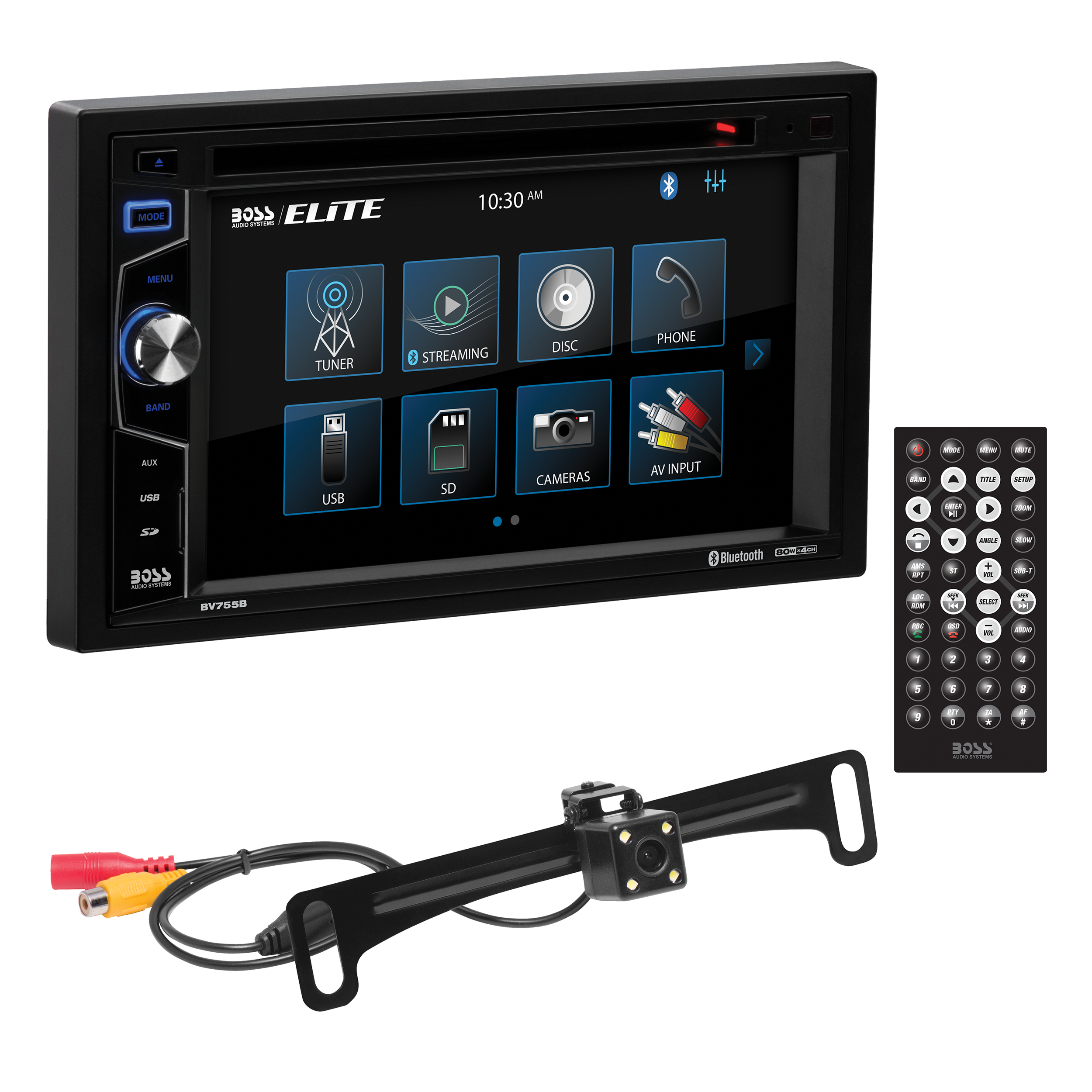 BOSS Audio Systems Elite Series BV755BLC Car Stereo - Double Din