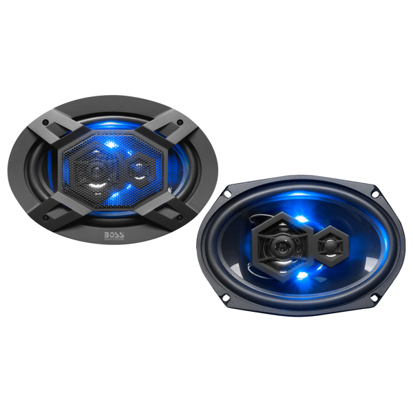 家電 Boss Companion BOSS Audio Systems B69LED Elite Series 6 x 9 Inch Car Door